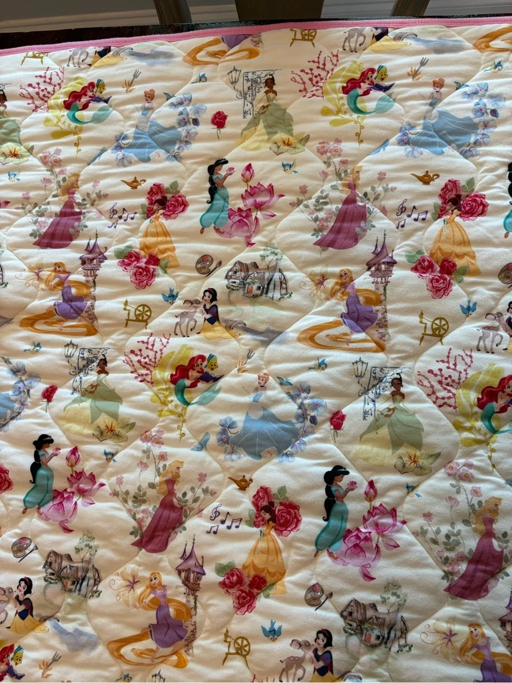 Posh Peanut OG Princess Ball Disney Princess Quilt